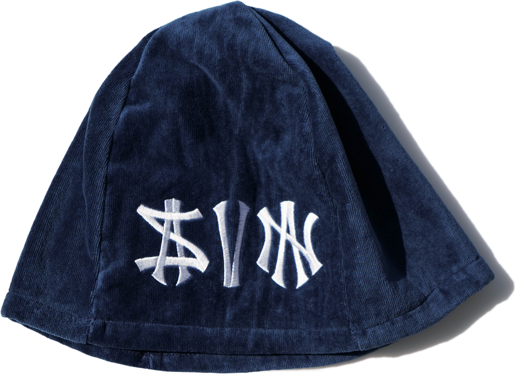 Saunya オールナイト サウナハット オールナイトサウニャハット NAVY